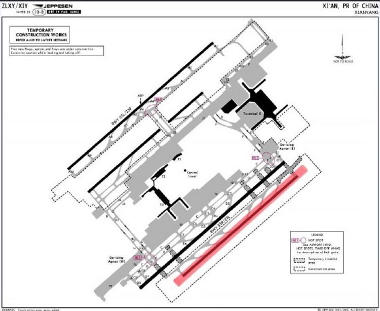 Airport Map (Graphics: Jeppesen)