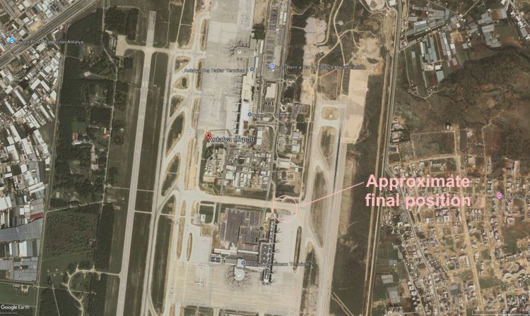 Map (Graphics: AVH/Google Earth)