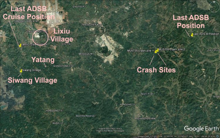 Enhanced Map (Graphics: AVH/Google Earth)