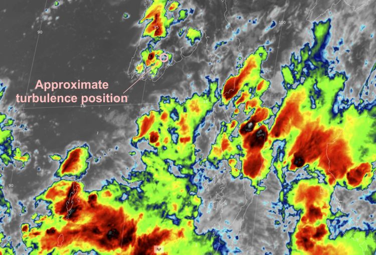 Excerpt of Satellite Image Geo-Kompsat 08:00Z (Graphics: AVH/Korean Aerospace Research Institute)