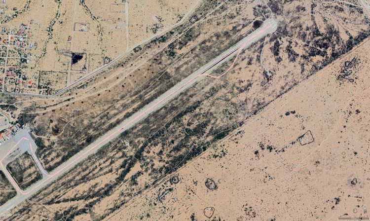 Map (Graphics: AVH/Google Earth)