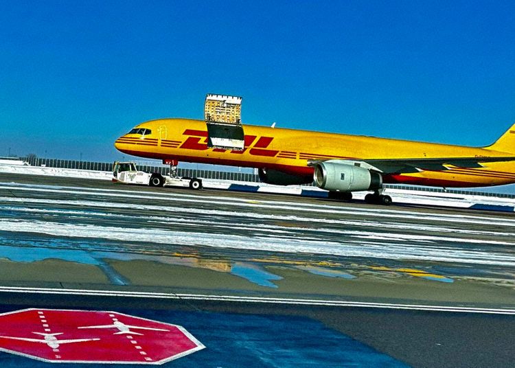 The aircraft seen later the day (Photo: Timmo. Capt Yank&Bank)