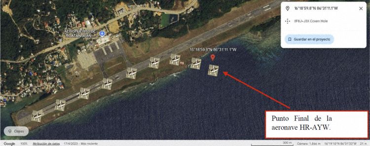 Flight path (Graphics: AHAC)