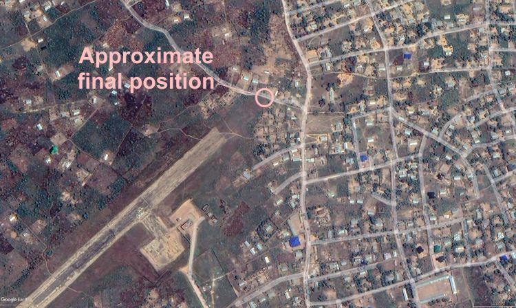 Map (Graphics: AVH/Google Earth)