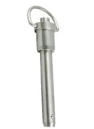 R handle single acting ball lock pin