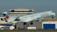 Accident: Jazz CRJ9 at New York on Mar 22nd 2026, collision with fire truck on runway