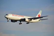 Incident: Canada B763 near Atlanta on Apr 19th 2026, captain's ASI and ALT with red flags