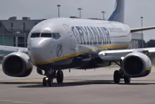 Incident: Ryanair B738 at Bucharest and Berlin on Apr 8th 2026, tyre damage on departure