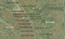 Map and trajectories (Graphics: AVH/Google Earth)