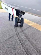 Incident: Europa B738 at Palma Mallorca on May 8th 2026, bird strike on landing, runway excursion