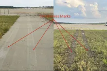 Witness Marks (Photo: NTSB)