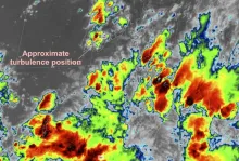 Excerpt of Satellite Image Geo-Kompsat 08:00Z (Graphics: AVH/Korean Aerospace Research Institute)