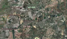 Map and Trajectories (Graphics: AVH/Google Earth)