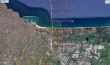 Map and Trajectory (Graphics: AVH/Google Earth)