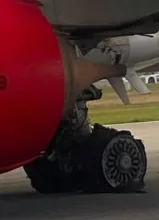 Incident: Kenya B738 at Cape Town on Aug 4th 2026, burst tyres on landing