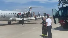 Incident: PSA CRJ9 at Kansas City on May 15th 2026, smoke in cabin