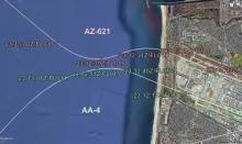 Map and trajectories (Graphics: AVH/Google Earth)